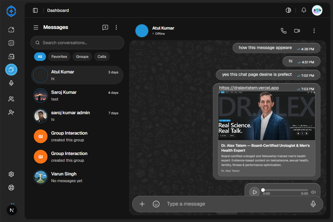 Instant messaging built for context.